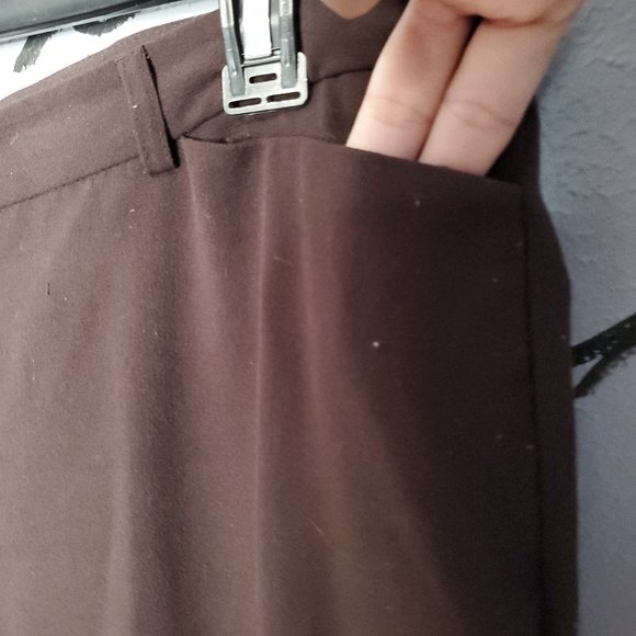 Coldwater Creek Brown Slacks | Trousers | Pants, 14 - Picture 3 of 6
